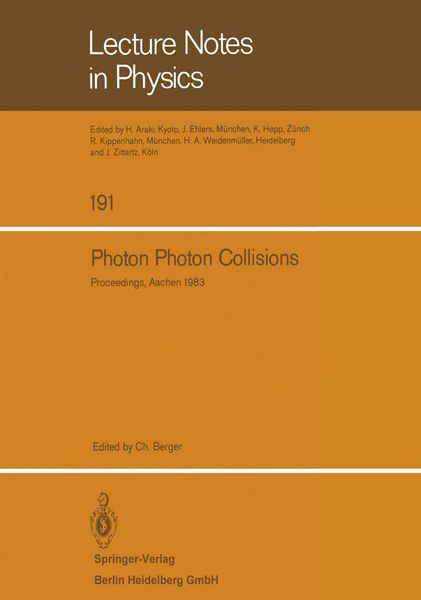 Produktbild: Photon Photon Collisions