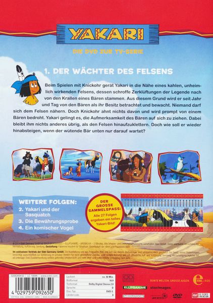 Produktbild: Yakari 24 - Der W&auml;chter des Felsens