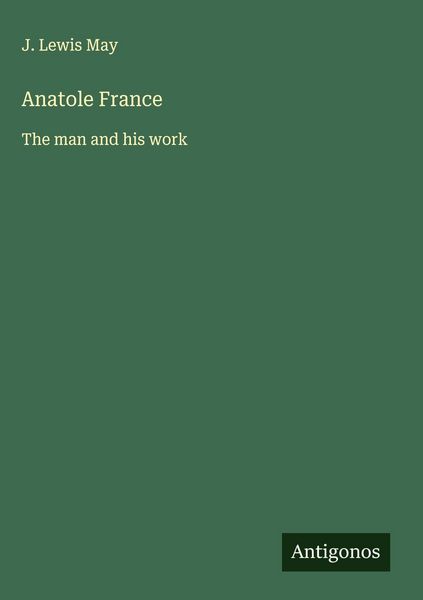 Produktbild: Anatole France