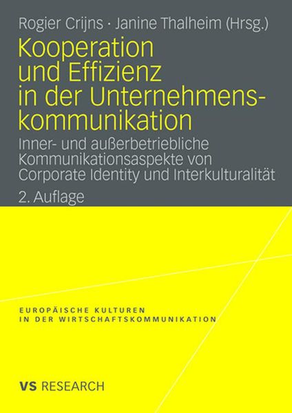Produktbild: Kooperation und Effizienz in der Unternehmenskommunikation