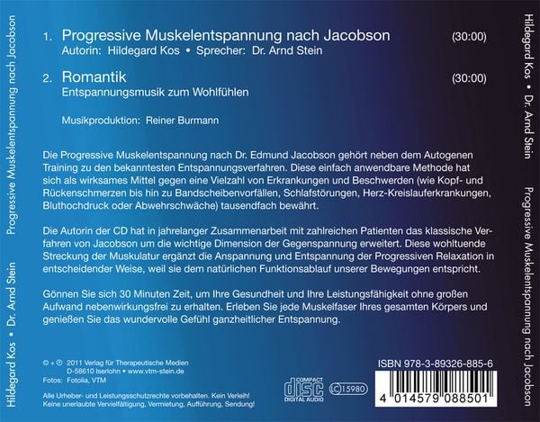 Progressive Muskelentspannung nach Jacobson