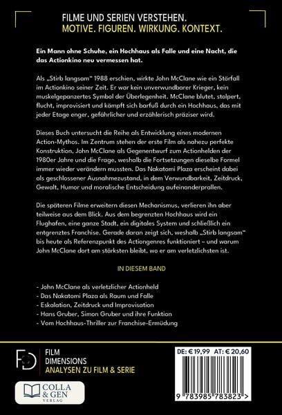 Produktbild: Stirb Langsam &ndash; Die Evolution eines Action-Kults (Film Dimensions)