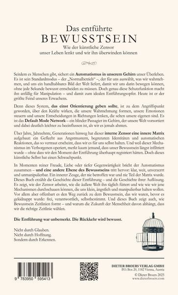 Produktbild: Das entf&uuml;hrte Bewusstsein