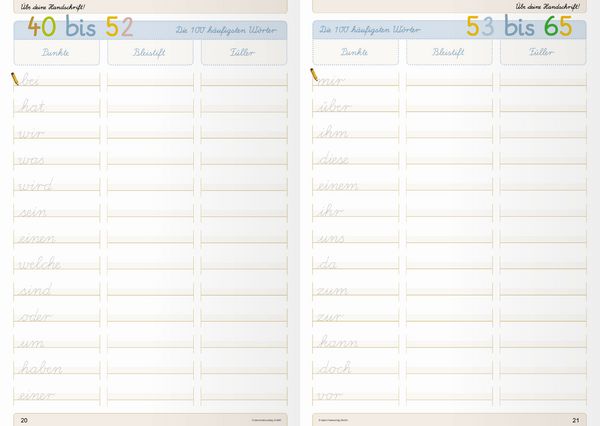 Produktbild: Ich kann die Schreibschrift LA + &Uuml;bungsheft 1 und 2 - Lateinische Ausgangsschrift - 3 Hefte im Set