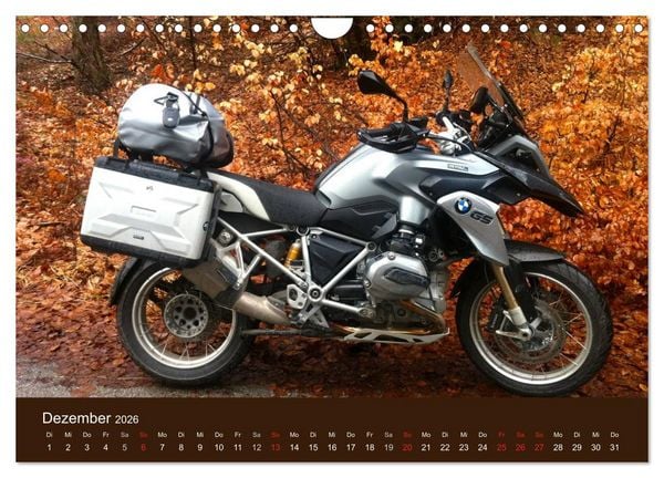 Produktbild: Freude an - Spa&szlig; mit der BMW GS (Wandkalender 2026 DIN A4 quer), CALVENDO Monatskalender
