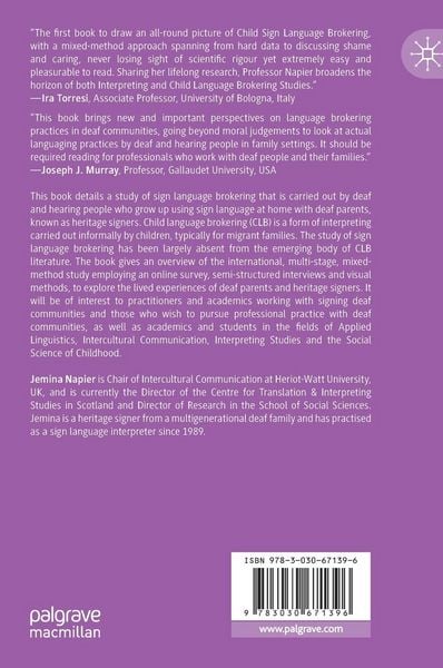 Produktbild: Sign Language Brokering in Deaf-Hearing Families
