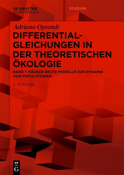 Produktbild: Differentialgleichungen in der Theoretischen &Ouml;kologie