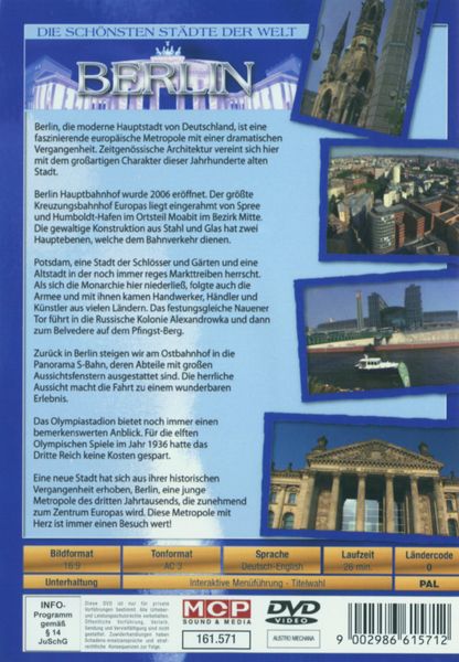 Produktbild: Berlin - Die sch&ouml;nsten St&auml;dte der Welt