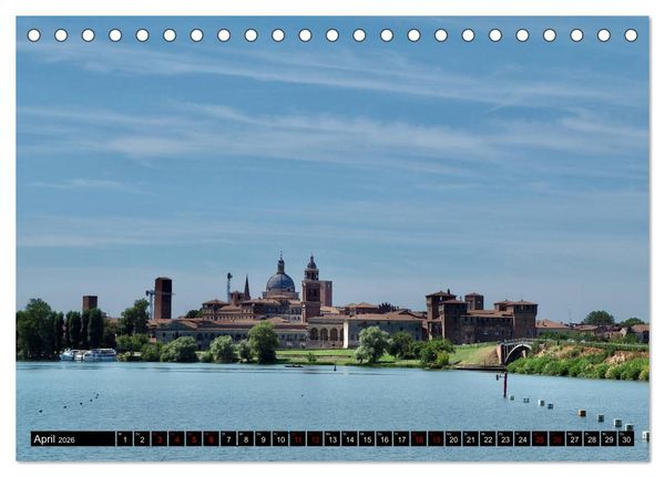 Produktbild: Die Renaissancestadt Mantua (Tischkalender 2026 DIN A5 quer), CALVENDO Monatskalender
