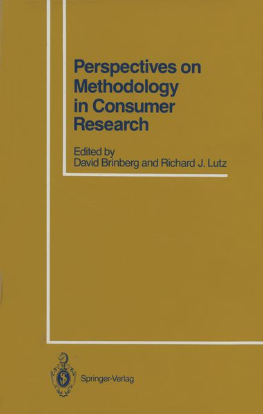 Produktbild: Perspectives on Methodology in Consumer Research