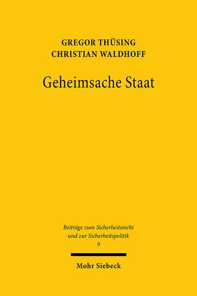Geheimsache Staat