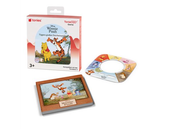 Produktbild: Tonies - Disney Winnie Puuh: Tiggers gro&szlig;es Durcheinander (Tonieplay Game M)