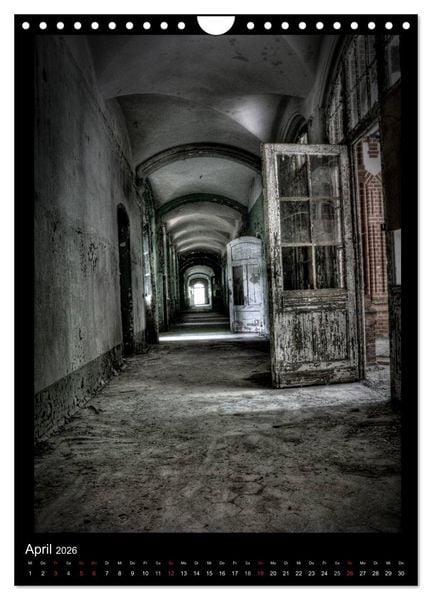 Produktbild: Lost Places Vergessene Orte (Wandkalender 2026 DIN A4 hoch), CALVENDO Monatskalender