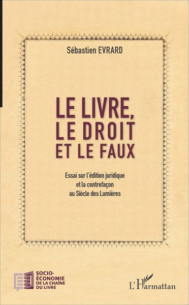 Produktbild: Le livre, le droit et le faux