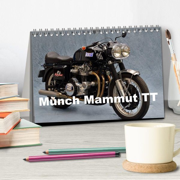 Produktbild: M&uuml;nch Mammut TT (Tischkalender 2026 DIN A5 quer), CALVENDO Monatskalender