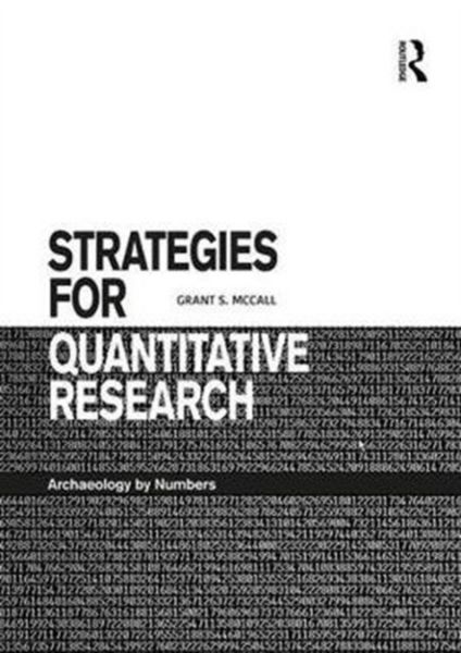 Produktbild: McCall, G: Strategies for Quantitative Research