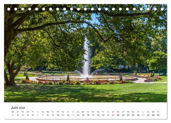 Produktbild: Pforzheims sch&ouml;ne Stellen (Tischkalender 2026 DIN A5 quer), CALVENDO Monatskalender