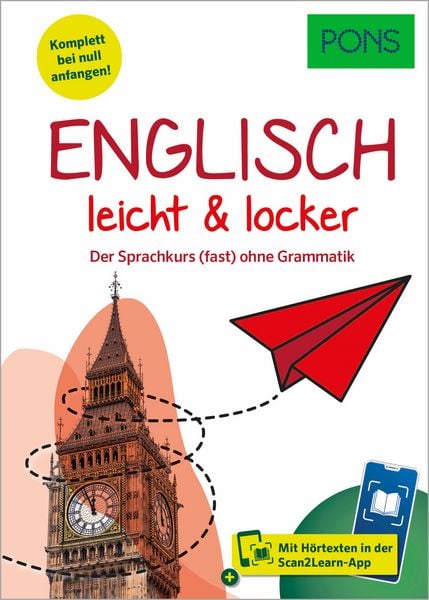 PONS Englisch leicht & locker, Taschenbuch von , PONS Langenscheidt GmbH, 9783125624962