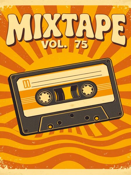 Produktbild: CALVENDO Puzzle Mixtape Memories | 1000 Teile Lege-Gr&ouml;&szlig;e 64x48cm Foto-Puzzle f&uuml;r gl&uuml;ckliche Stunden
