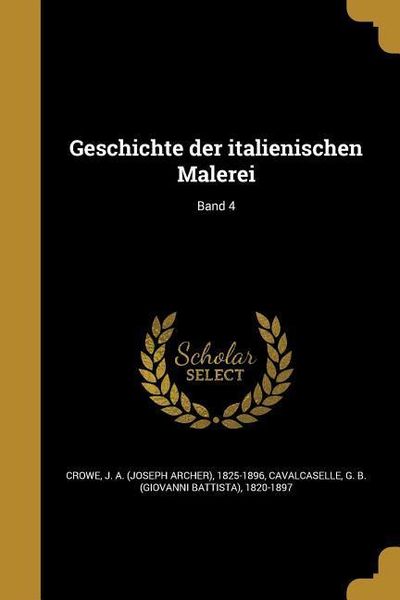 Produktbild: Geschichte der italienischen Malerei; Band 4