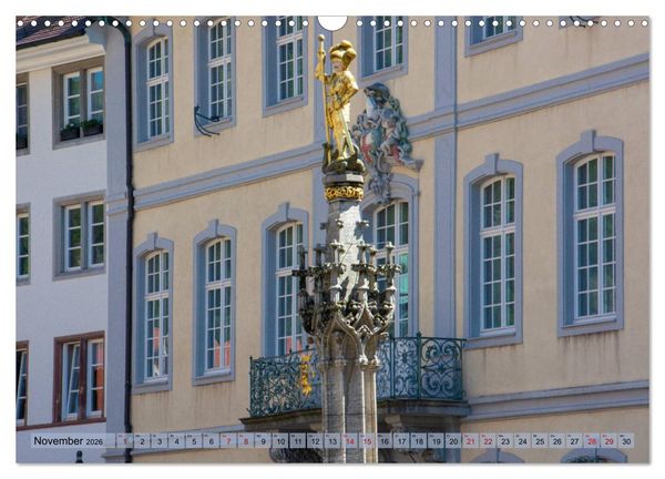Produktbild: Freiburg im Breisgau - Die Schwarzwaldmetropole (Wandkalender 2026 DIN A3 quer), CALVENDO Monatskalender