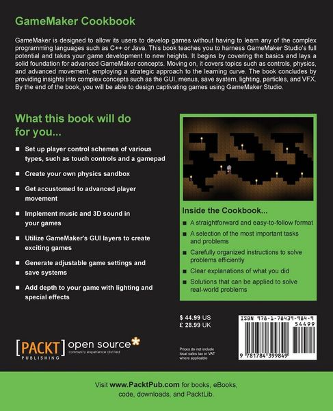 Produktbild: GameMaker Cookbook