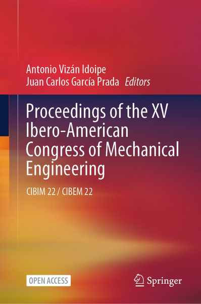 Produktbild: Proceedings of the XV Ibero-American Congress of Mechanical Engineering