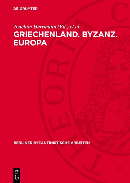 Produktbild: Griechenland. Byzanz. Europa