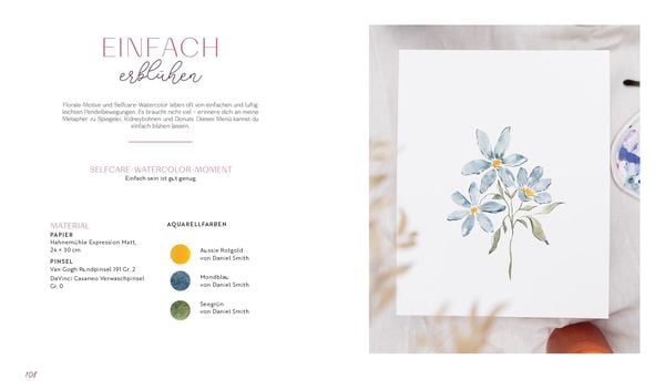 Produktbild: Selfcare Watercolor &ndash; Kreative Momente f&uuml;r mich