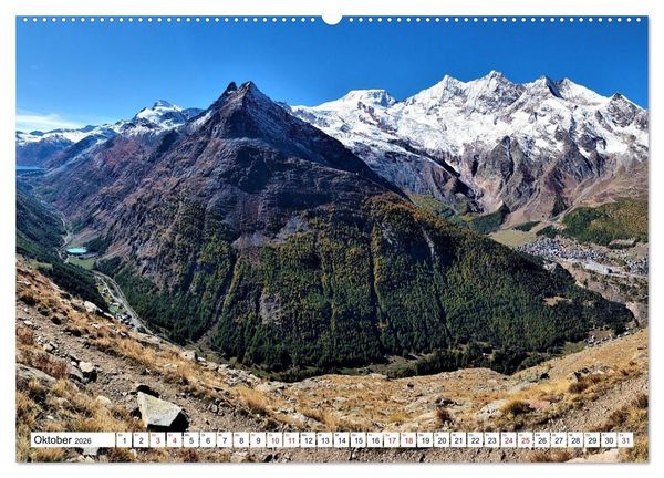 Produktbild: Majest&auml;tische Alpen (Wandkalender 2026 DIN A2 quer), CALVENDO Monatskalender