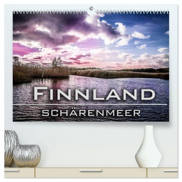 Produktbild: Finnland Sch&auml;renmeer (hochwertiger Premium Wandkalender 2026 DIN A2 quer), Kunstdruck in Hochglanz