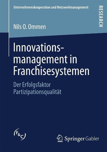 Produktbild: Innovationsmanagement in Franchisesystemen