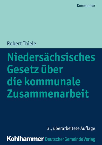 Produktbild: Nieders&auml;chsisches Gesetz &uuml;ber die kommunale Zusammenarbeit