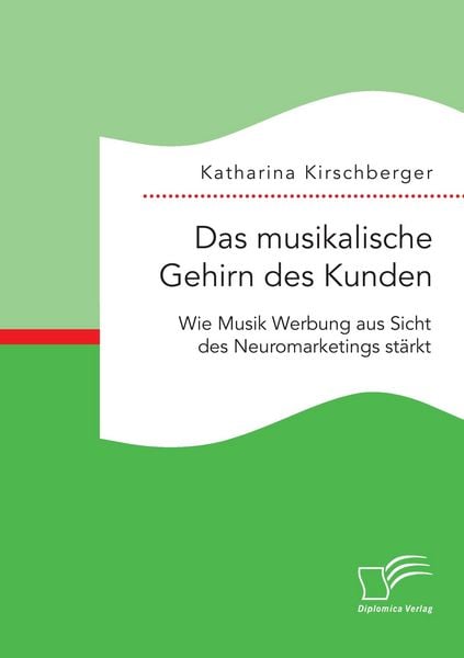 Produktbild: Das musikalische Gehirn des Kunden: Wie Musik Werbung aus Sicht des Neuromarketings st&auml;rkt