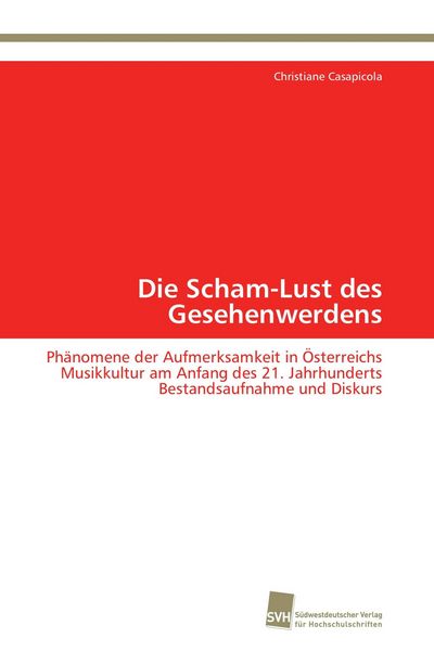 Produktbild: Die Scham-Lust des Gesehenwerdens