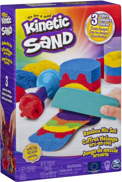 Produktbild: Kinetic Sand Regenbogen Mix Set