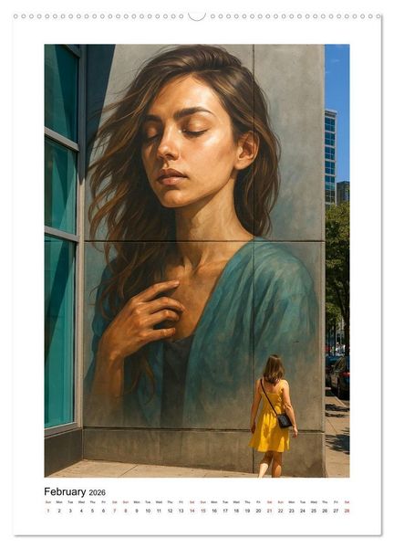 Produktbild: Facades tell Stories (Wall Calendar 2026 DIN A2 portrait), CALVENDO 12 Month Wall Calendar