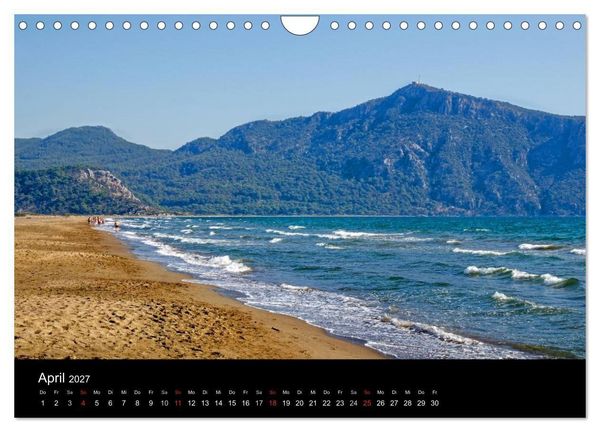 Produktbild: T&uuml;rkische Riviera - Entlang der lykischen K&uuml;ste (Wandkalender 2027 DIN A4 quer), CALVENDO Monatskalender