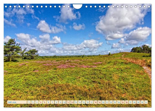 Produktbild: Cuxhaven, Landschaften zwischen K&uuml;ste und Heide (Wandkalender 2026 DIN A4 quer), CALVENDO Monatskalender
