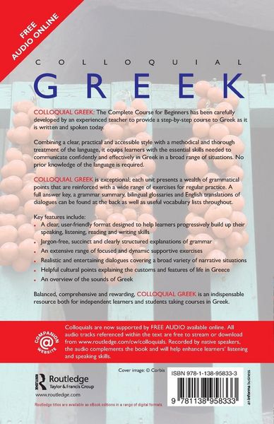 Produktbild: Colloquial Greek