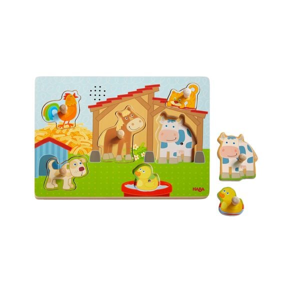 Produktbild: Sound-Greifpuzzle Auf dem Land