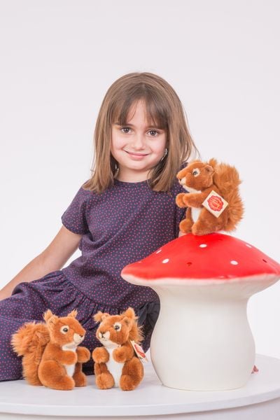 Produktbild: Teddy Hermann 908432 - Eichh&ouml;rnchen, 14 cm