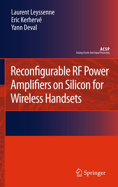Produktbild: Reconfigurable RF Power Amplifiers on Silicon for Wireless Handsets