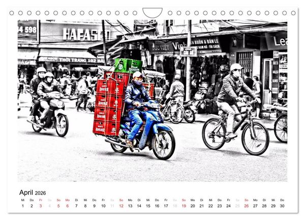 Produktbild: Vietnam - Mit anderen Augen (Wandkalender 2026 DIN A4 quer), CALVENDO Monatskalender