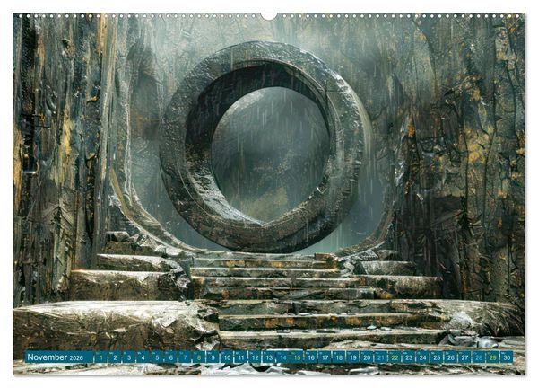 Produktbild: Mystische r&auml;tselhafte Orte (Wandkalender 2026 DIN A2 quer), CALVENDO Monatskalender