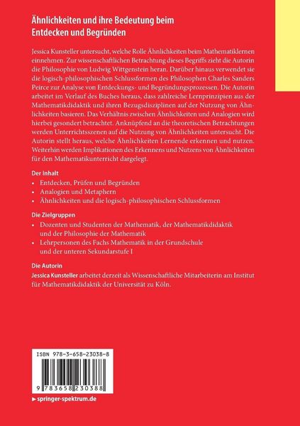 Produktbild: &Auml;hnlichkeiten und ihre Bedeutung beim Entdecken und Begr&uuml;nden