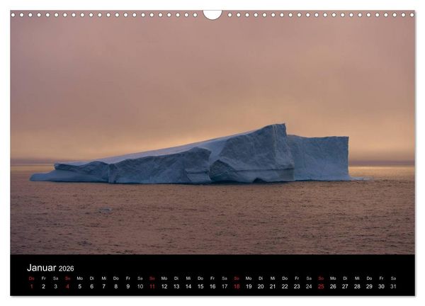 Produktbild: Gr&ouml;nland by Andr&eacute; Poling (Wandkalender 2026 DIN A3 quer), CALVENDO Monatskalender