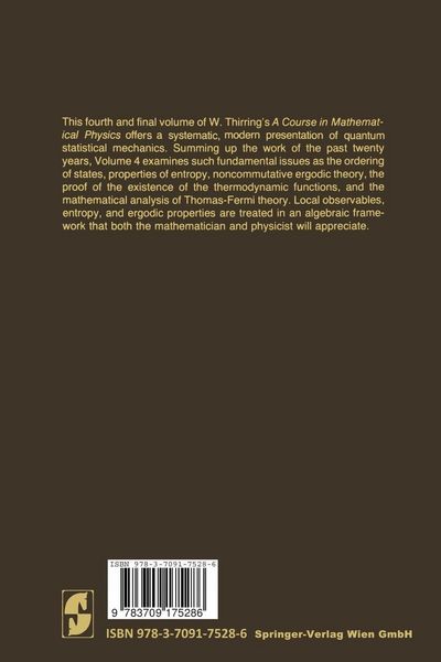 Produktbild: A Course in Mathematical Physics