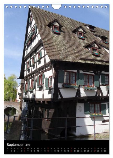 Produktbild: Fischerviertel in Ulm (Wandkalender 2026 DIN A4 hoch), CALVENDO Monatskalender