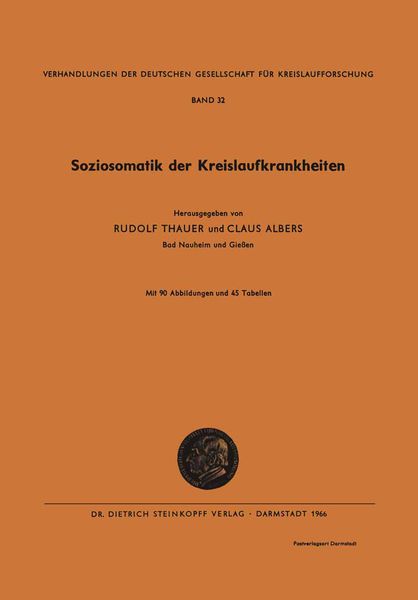 Produktbild: Soziosomatik der Kreislaufkrankheiten